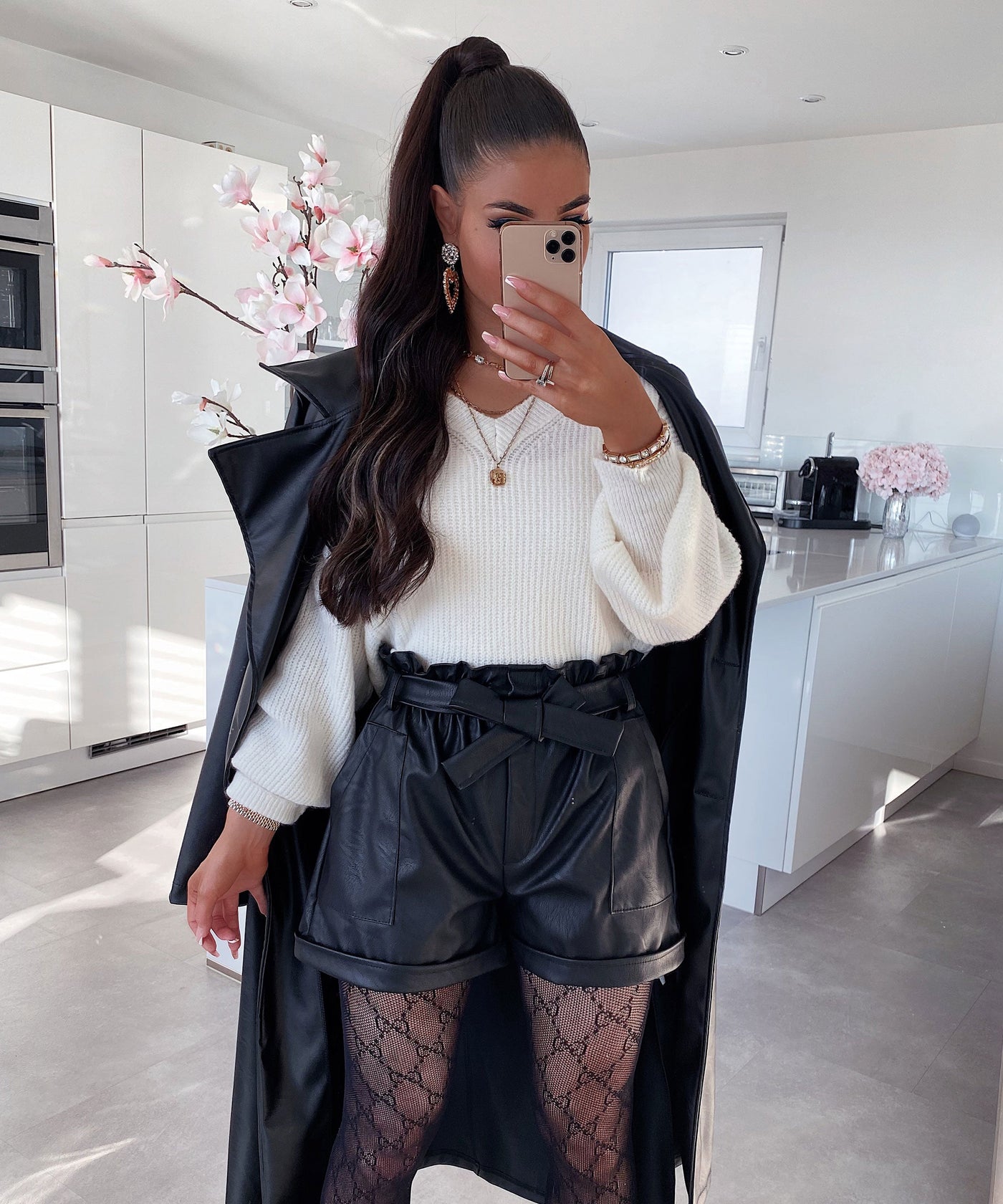 Shorts Leather Mala | LouLou Couture