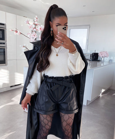 Shorts Leather Mala | LouLou Couture