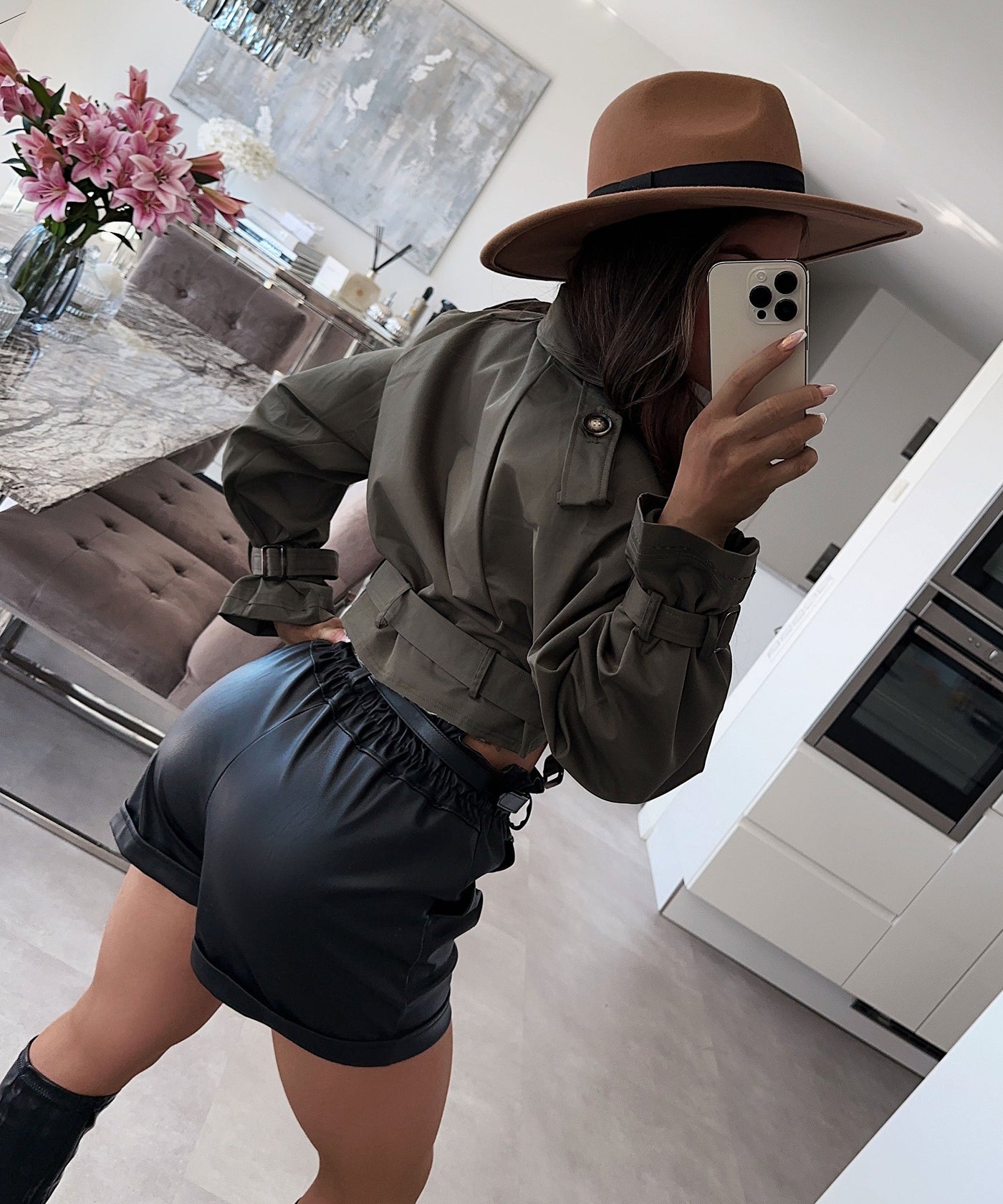 Shorts Leather Mala | LouLou Couture