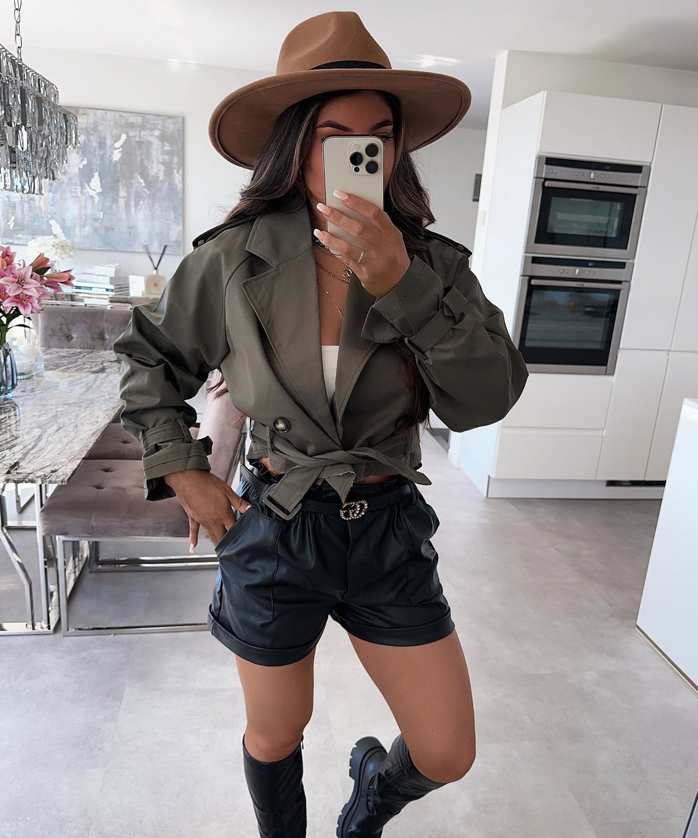 Shorts Leather Mala | LouLou Couture