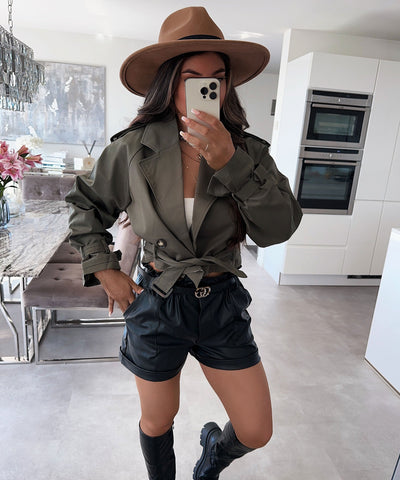 Shorts Leather Mala | LouLou Couture