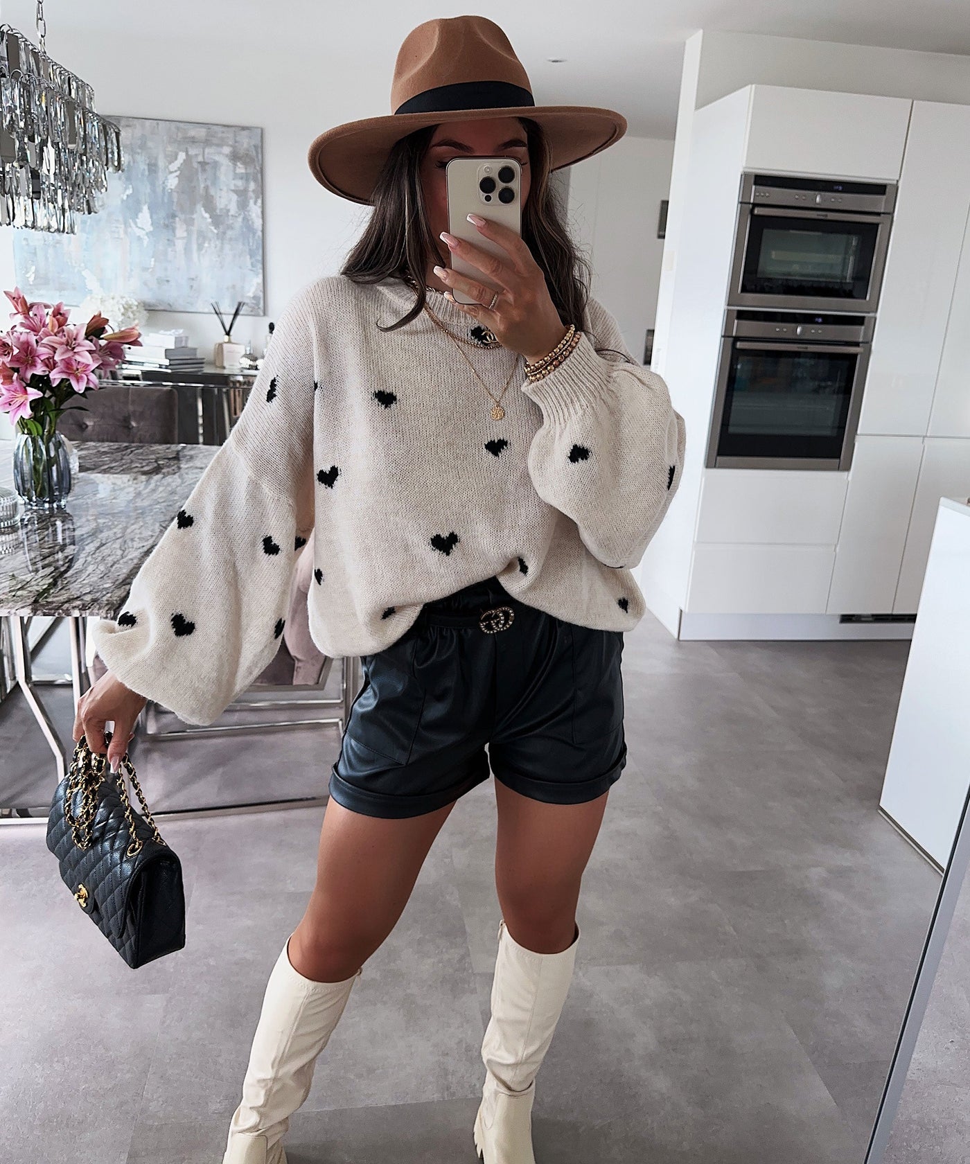 Shorts Leather Mala | LouLou Couture