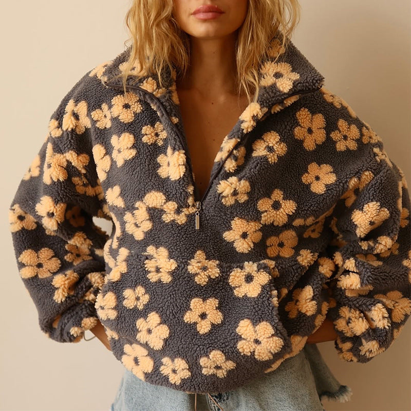 Daisy Bloom Fleece | LouLou Couture