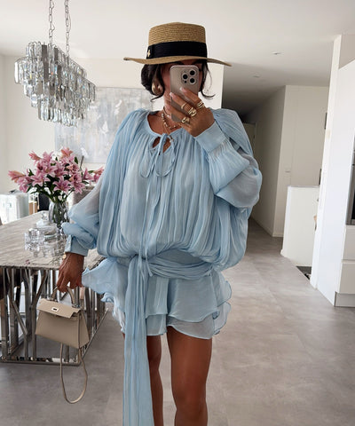 Blue Denim Dress | LouLou Couture