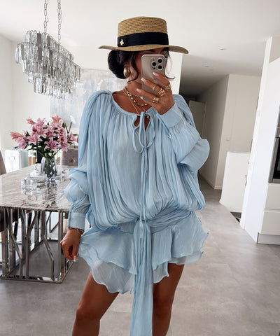 Blue Denim Dress | LouLou Couture