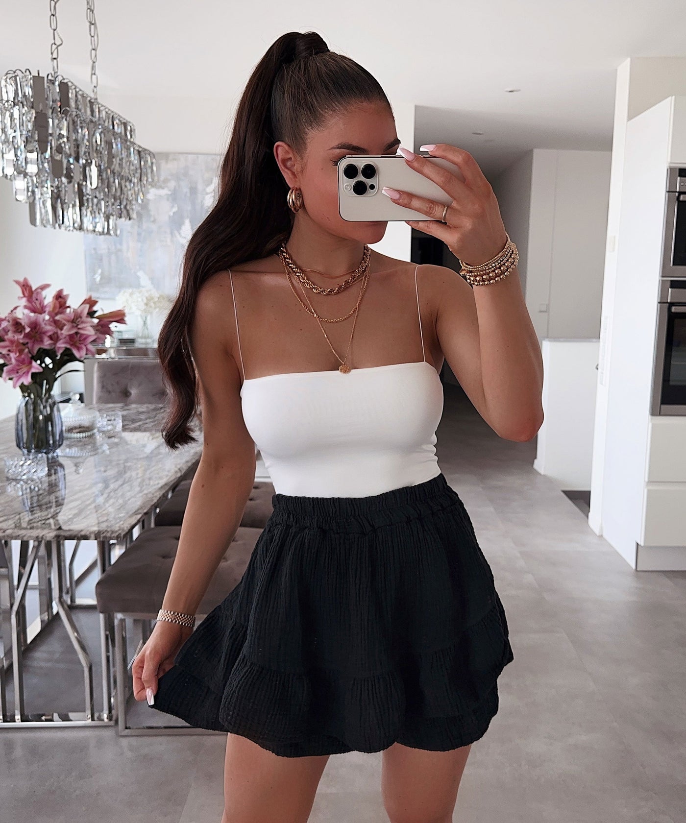 Timeless Black Skirt | LouLou Couture