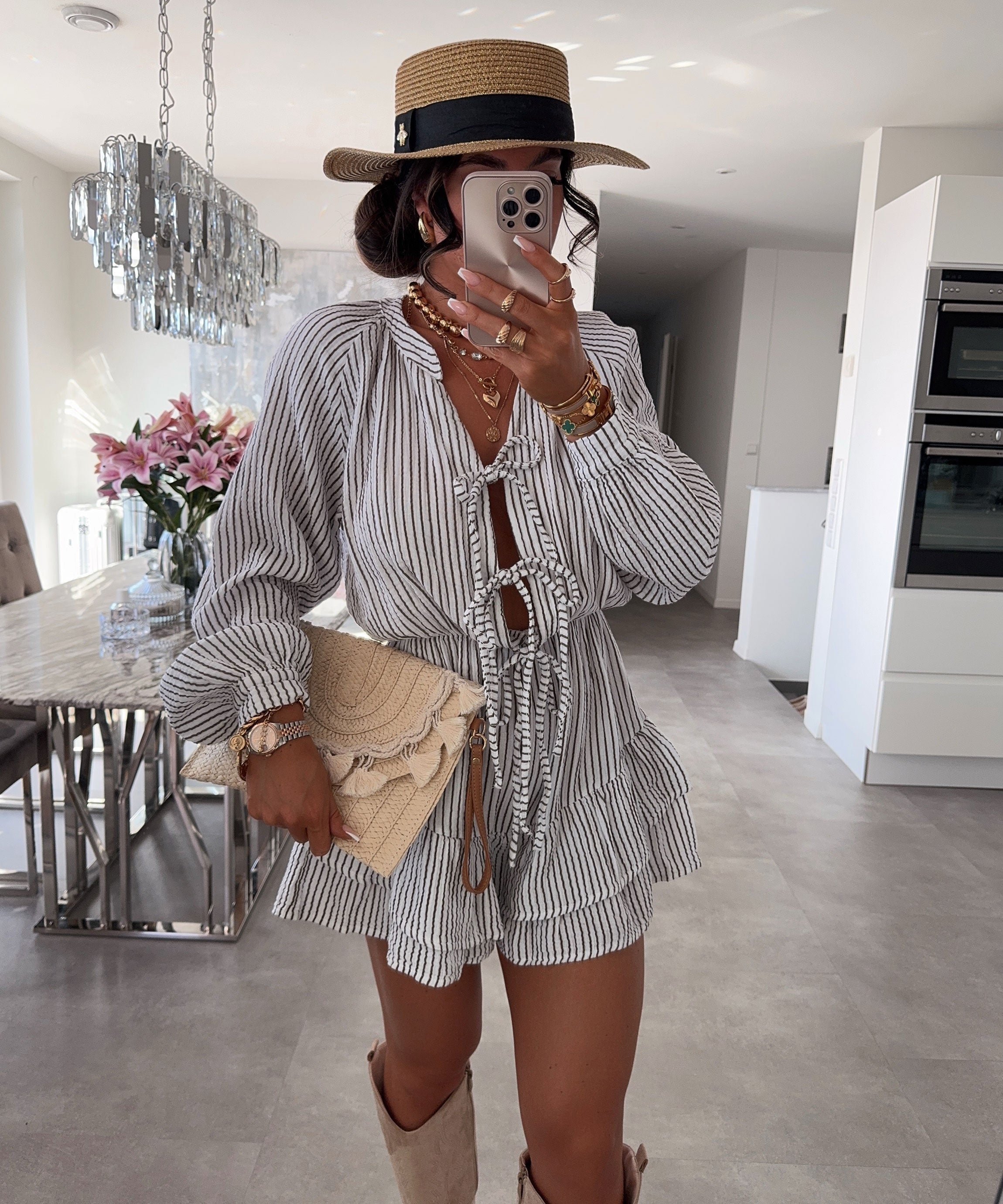 Striped Jumpsuit | LouLou Couture