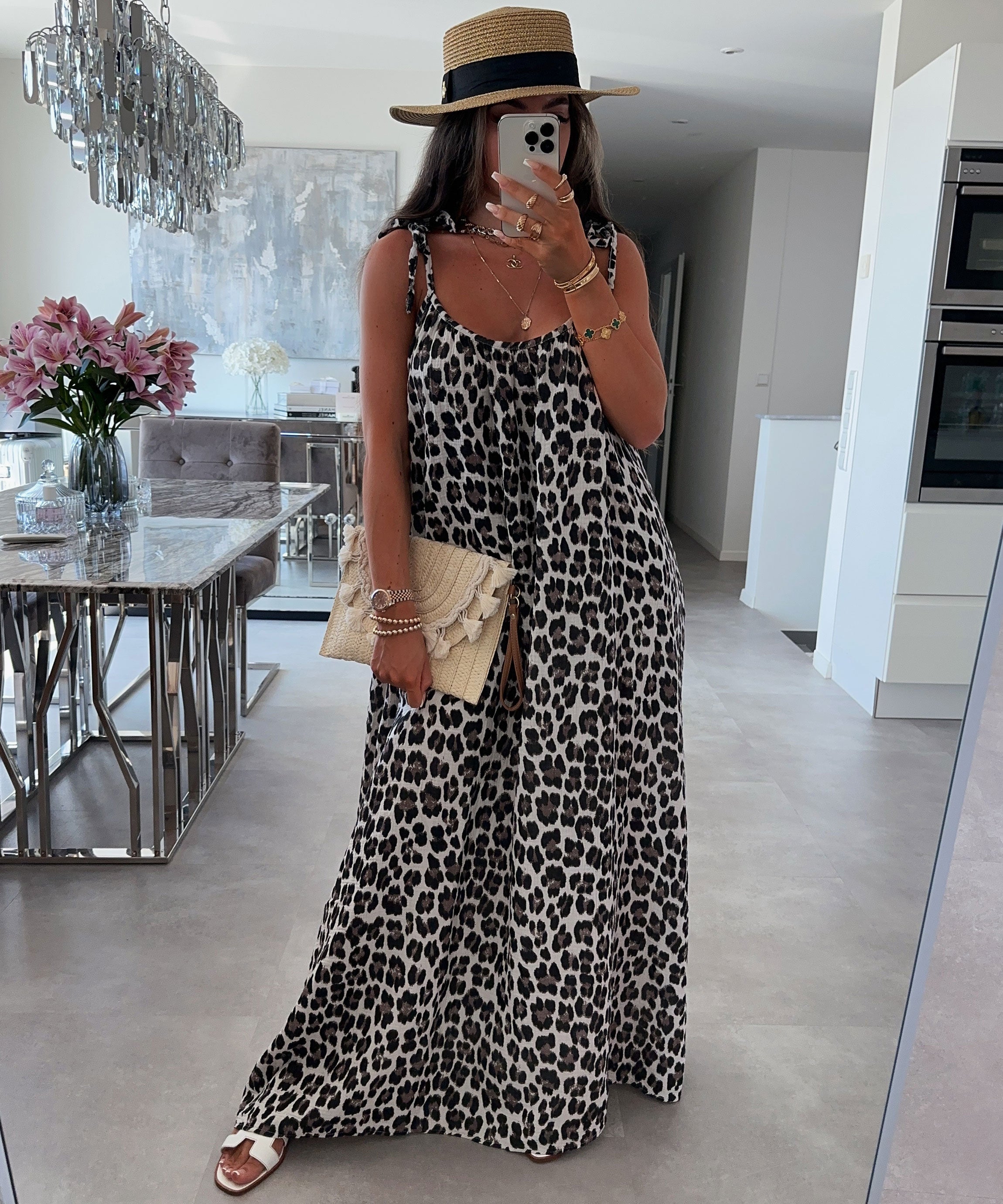 Panther Cotton Dress | LouLou Couture