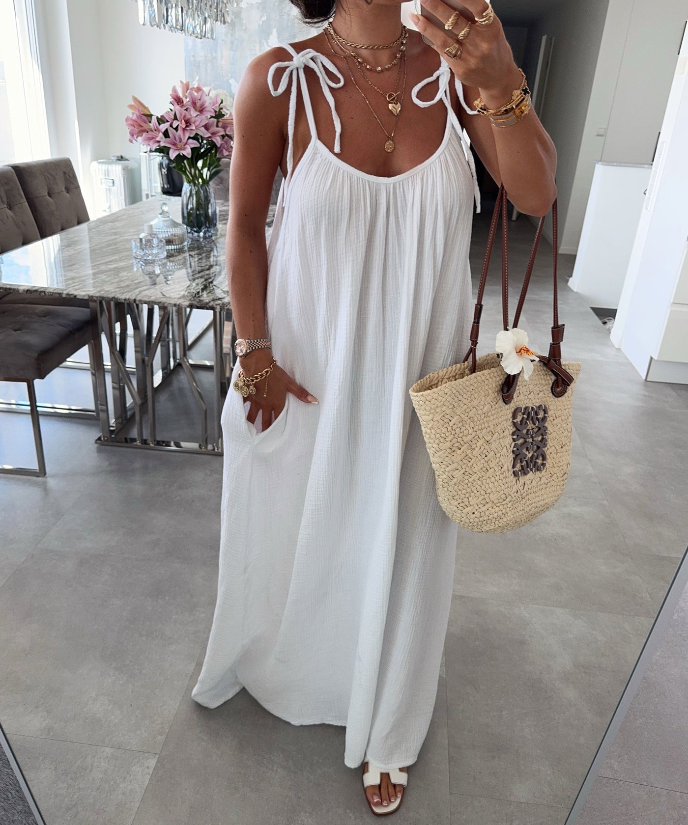 White Maxi Dress | LouLou Couture