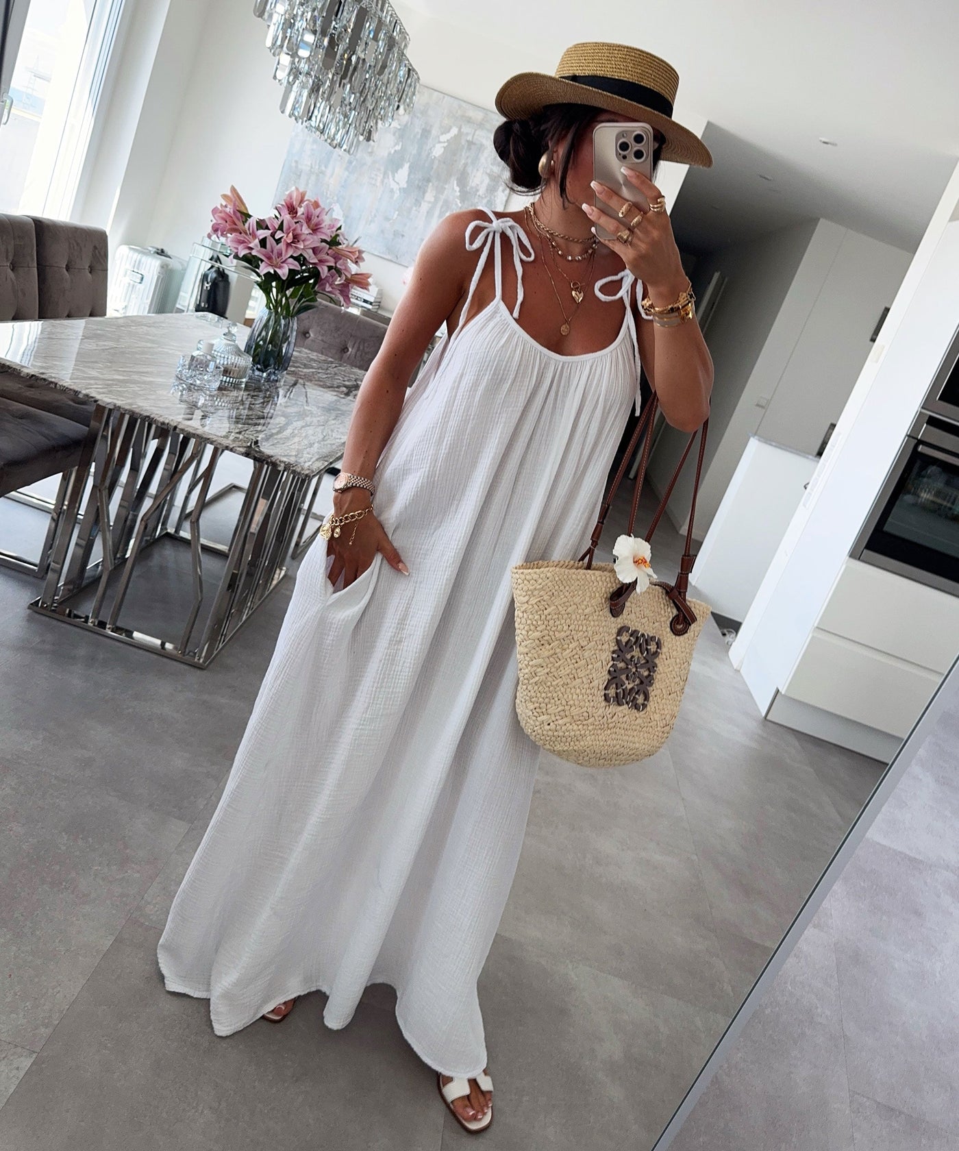 White Maxi Dress | LouLou Couture