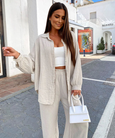 Long Camel Set | LouLou Couture