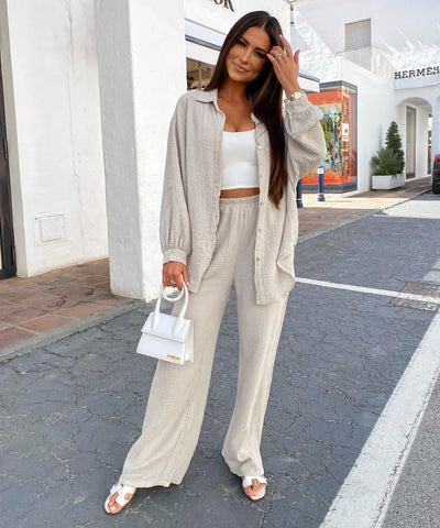 Long Camel Set | LouLou Couture