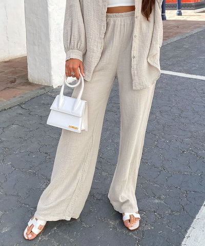 Long Camel Set | LouLou Couture