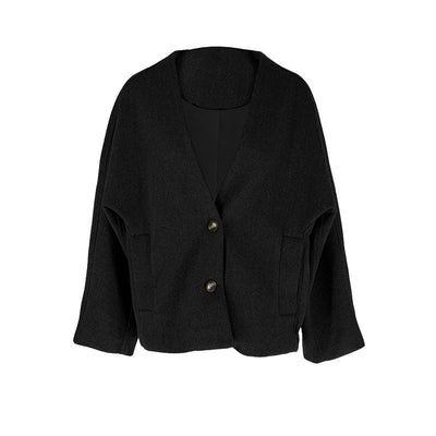 Classy Long Sleeve Button Jacket | LouLou Couture