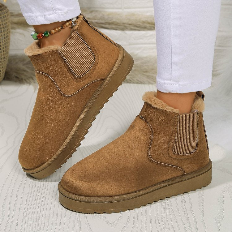 Cozy Anti-Slip Casual Ankle Boots | LouLou Couture