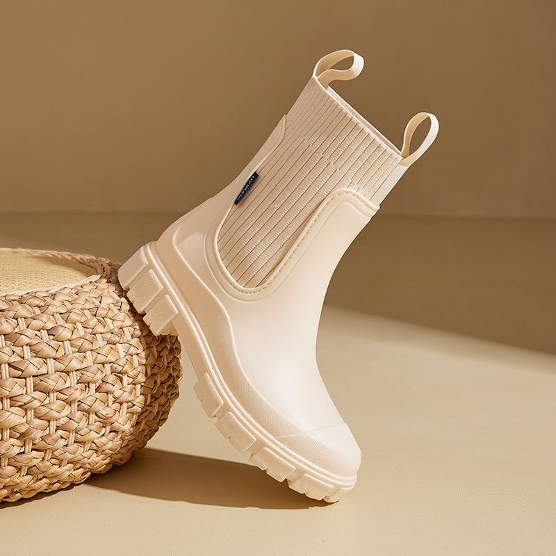 Classic Waterproof Non-Slip Ankle Boots | LouLou Couture