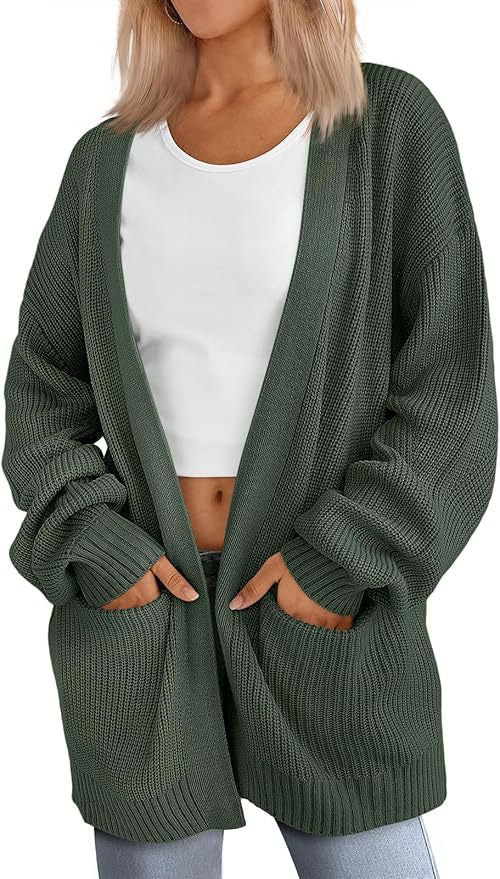 Lightweight Loose V-Neck Cardigan | LouLou Couture