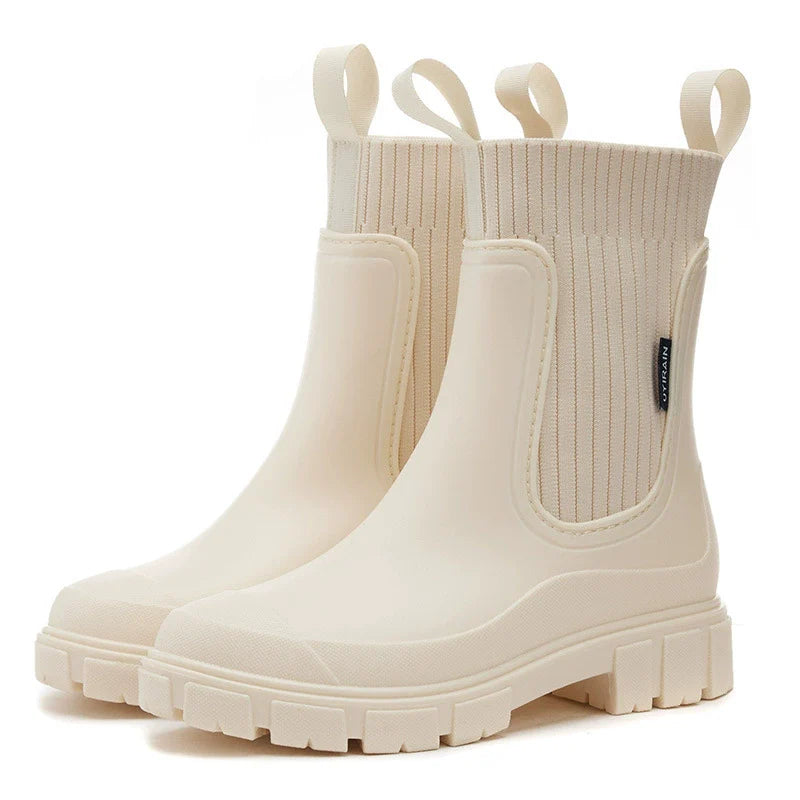 Snow Rain Ankle Boots with Non-Slip Sole and Cozy Fit | LouLou Couture