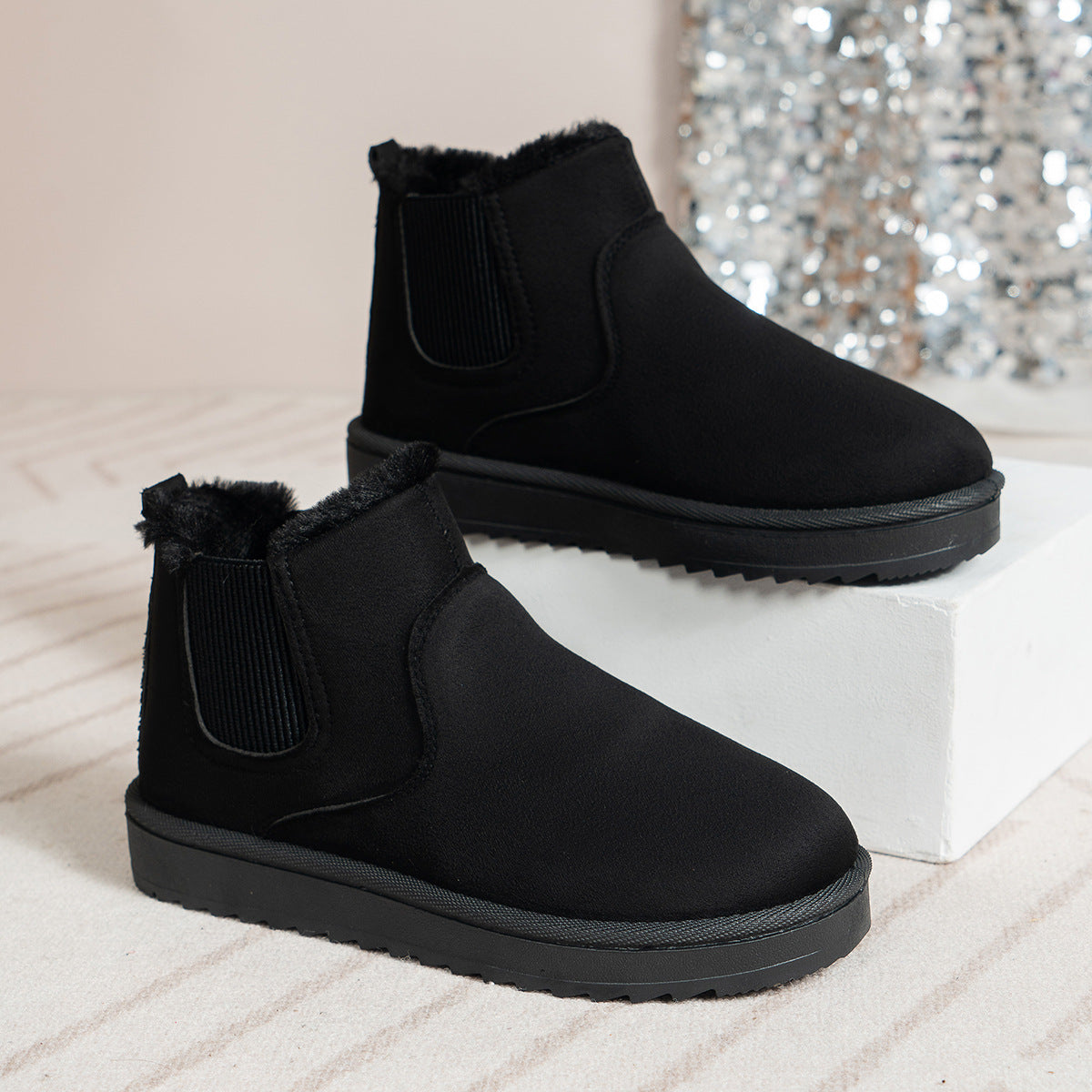 Cozy Anti-Slip Casual Ankle Boots | LouLou Couture