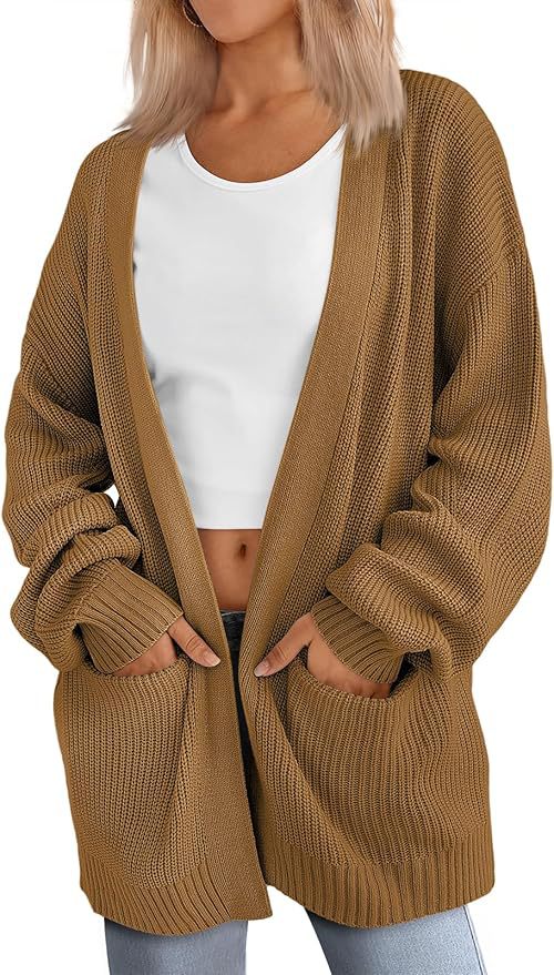 Lightweight Loose V-Neck Cardigan | LouLou Couture