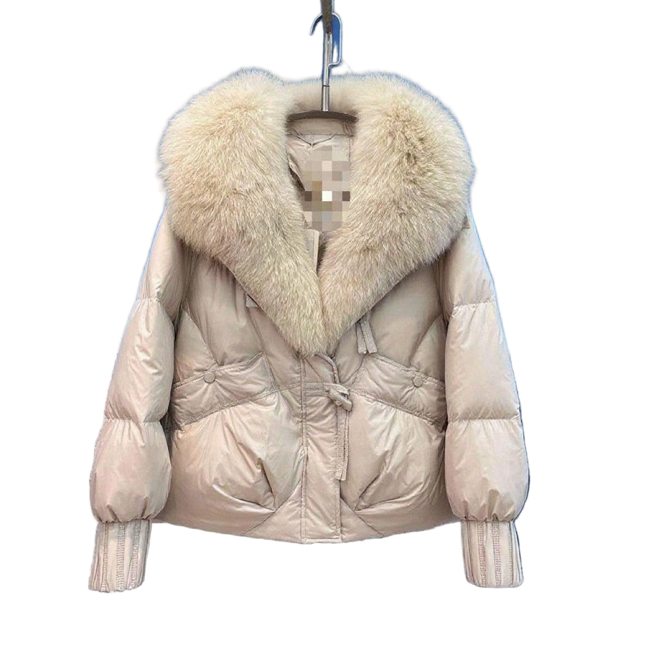 Winter Short Fur Collar Jacket | LouLou Couture
