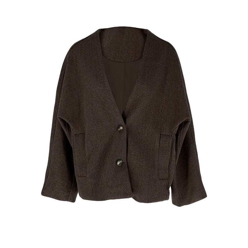 Classy Long Sleeve Button Jacket | LouLou Couture