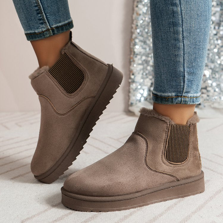 Cozy Anti-Slip Casual Ankle Boots | LouLou Couture