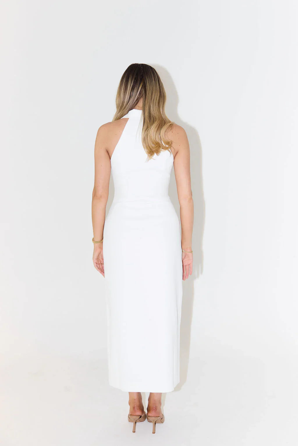 Delinda Collar Maxi Dress | LouLou Couture