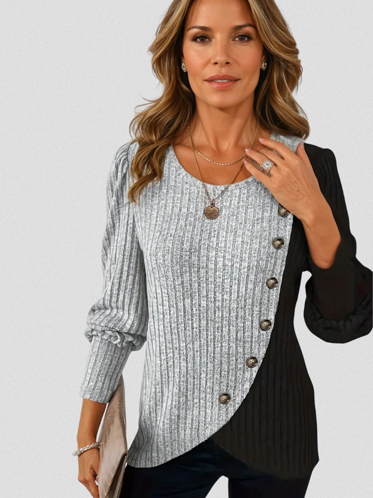 Kaia Casual Knit Longsleeve | LouLou Couture