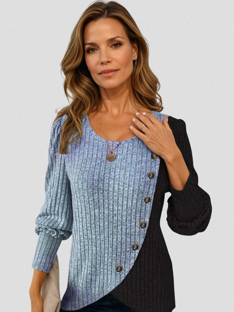 Kaia Casual Knit Longsleeve | LouLou Couture