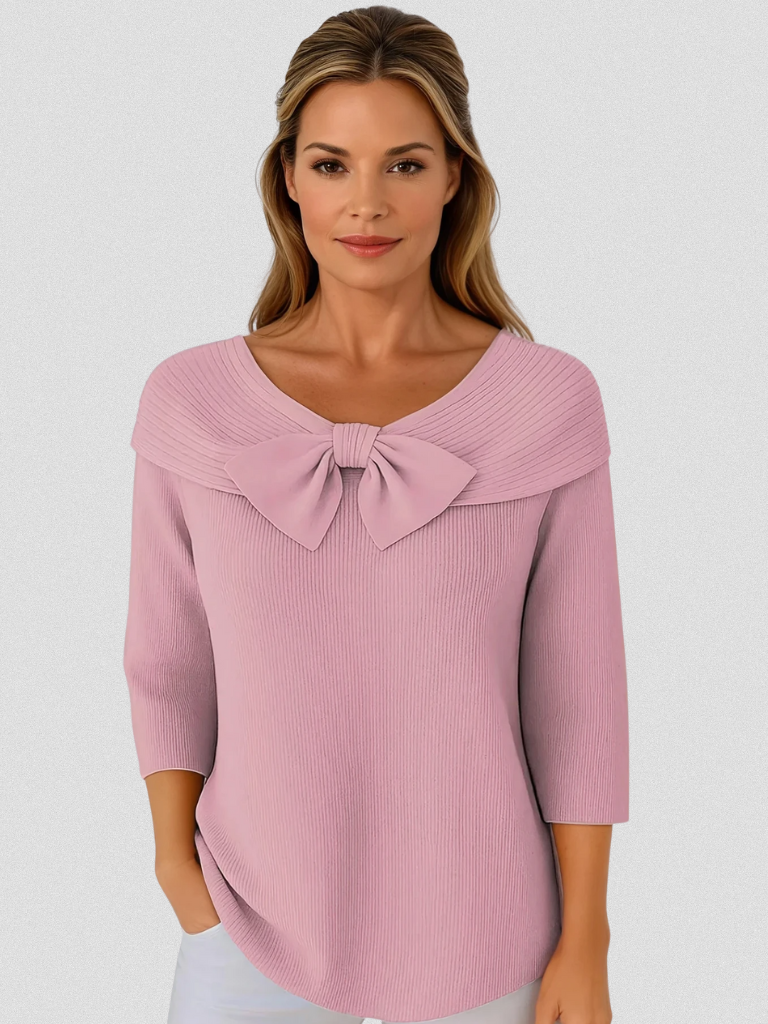 Knitted Bow Top | LouLou Couture