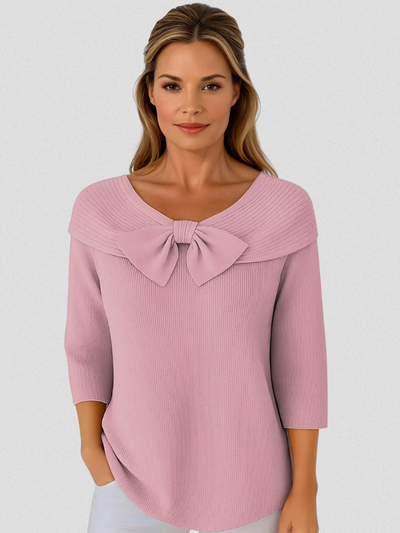 Knitted Bow Top | LouLou Couture