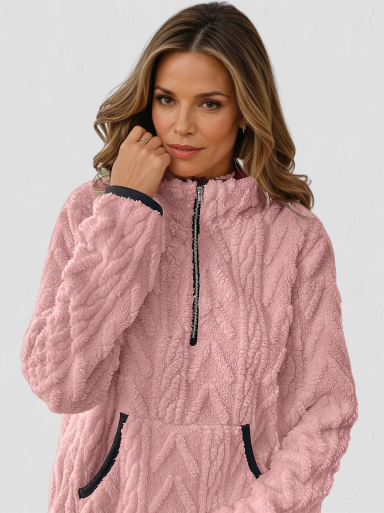 Plush Half Zip | LouLou Couture