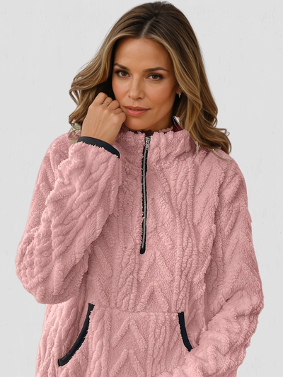 Plush Half Zip | LouLou Couture
