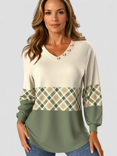 Plaid Comfort Top | LouLou Couture