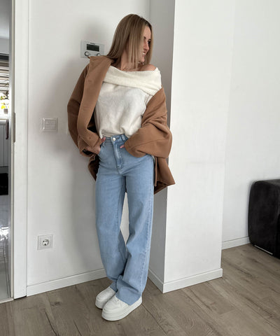 Oversize Jacke Joana Camel