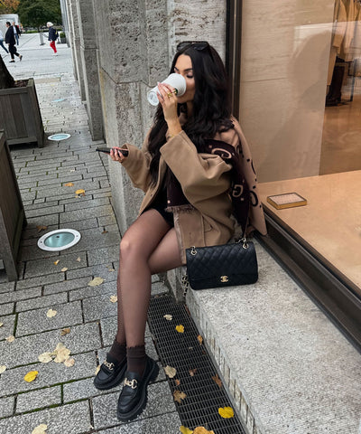 Oversize Jacke Joana Camel