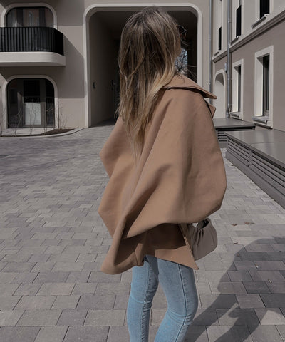 Oversize Jacke Joana Camel