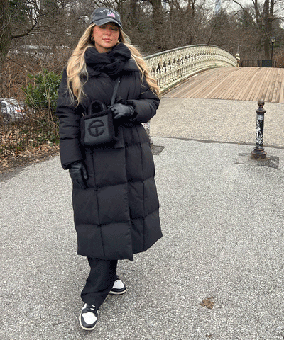 Long Quilted Winter Jacket for Women | LouLou Couture