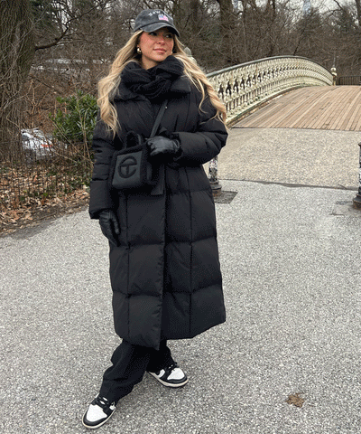 Long Quilted Winter Jacket for Women | LouLou Couture