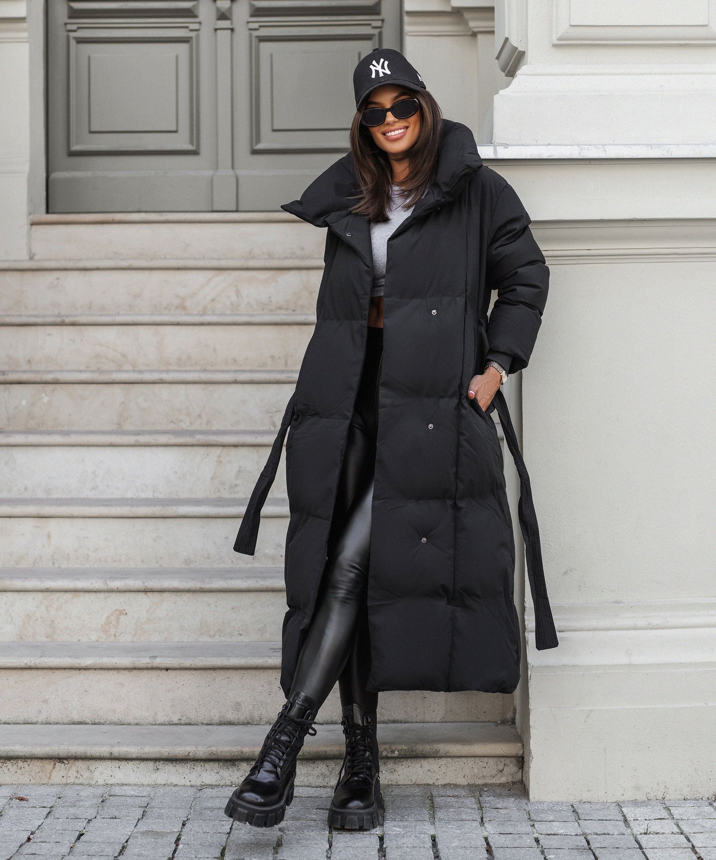 Long Quilted Winter Jacket for Women | LouLou Couture