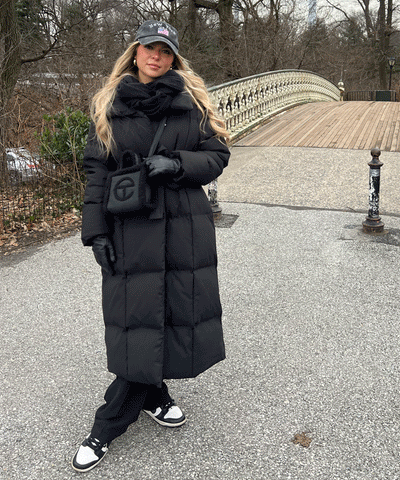 Long Quilted Winter Jacket for Women | LouLou Couture