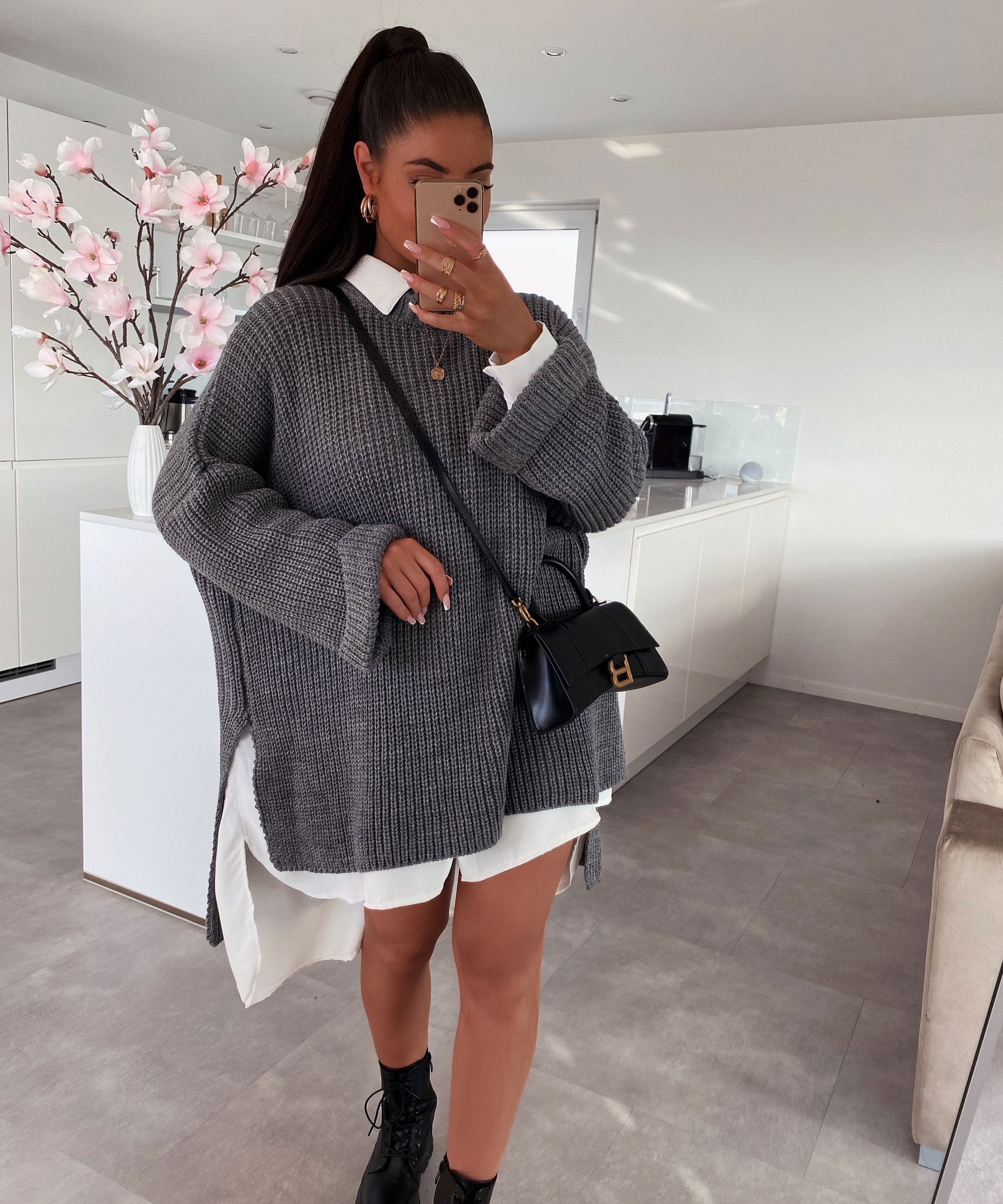 Oversized Elsa Pullover | LouLou Couture