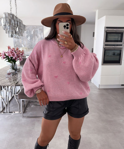 Pullover Pink Love | LouLou Couture
