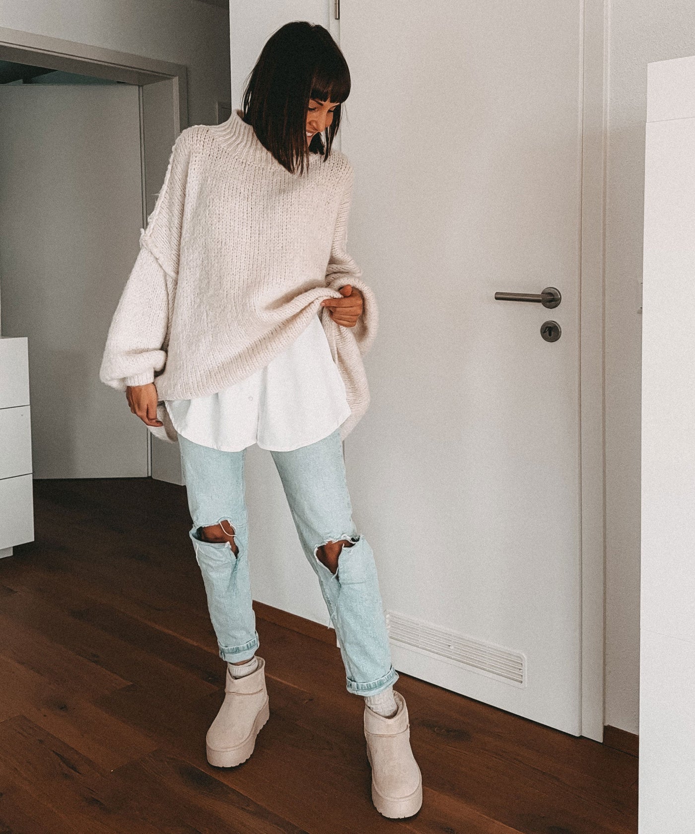 Creme Pullover | LouLou Couture