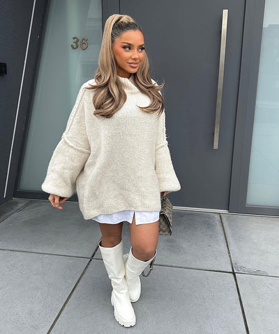 Creme Pullover | LouLou Couture
