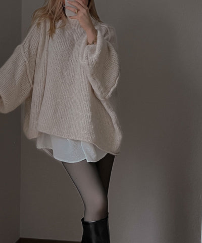 Creme Pullover | LouLou Couture