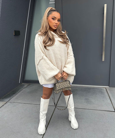 Creme Pullover | LouLou Couture
