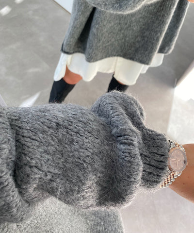 Dark Grey Pullover | LouLou Couture