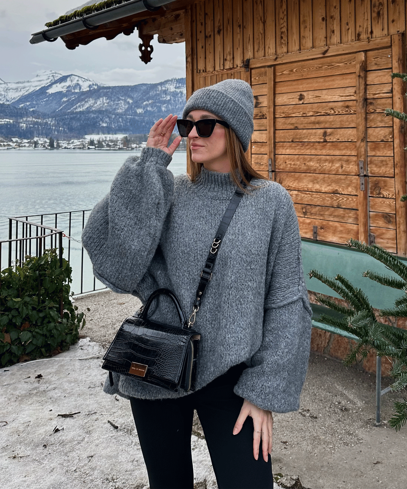 Dark Grey Pullover | LouLou Couture